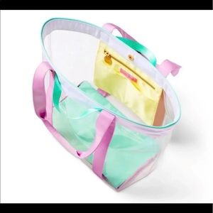Brand new with tags Stoney clover lane Target Clear beach tote